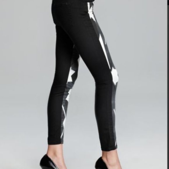 Joe's Jeans Matrix Print Tux Ankle Pant NWT - Picture 3 of 5